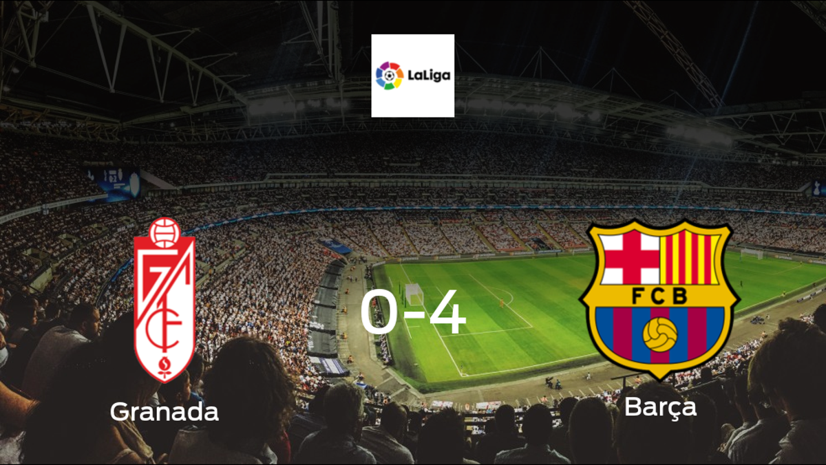 Barça score 4 in resounding win against Granada