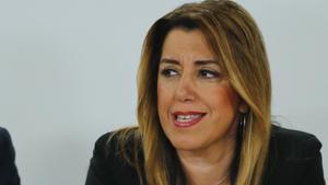 Susana Díaz, presidenta en funciones de la Junta de Andalucía