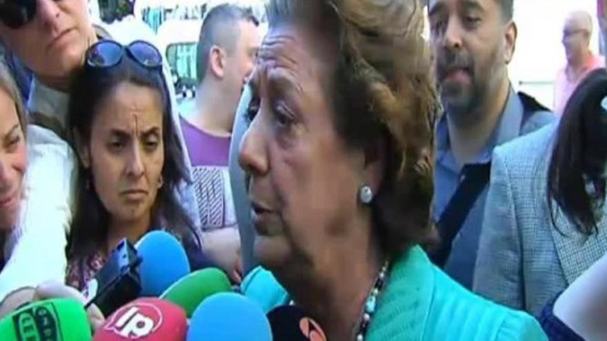 Rita Barberá acusa a Compromís de boicotear sus actos
