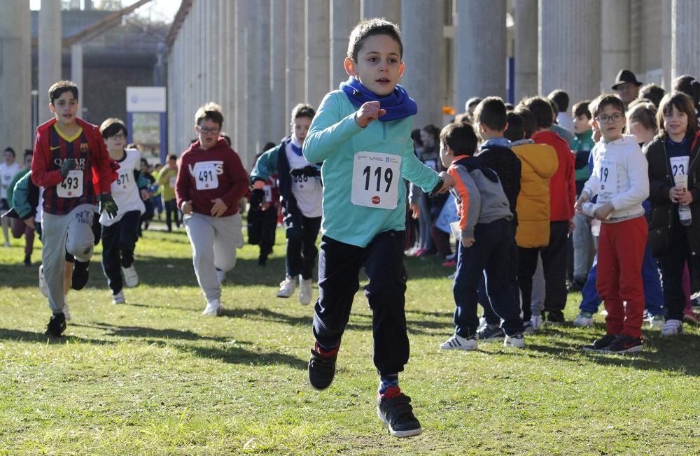 Cross escolar en Silleda: zancadas de convivencia