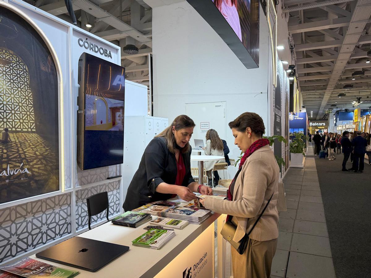 Córdoba se muestra en el expositor de Andalucía en la Feria Internacional de Turismo de Berlín.