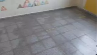 El deterioro del IES Jaume I de Alzira obliga a poner barracones ante el bloqueo de las obras del nuevo edificio