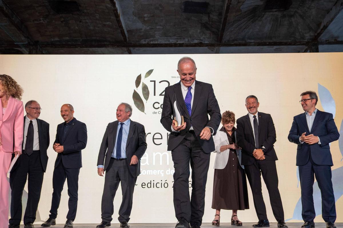 El "guapo" Francesc Santasusana, protagonista col·lateral de la vesprada