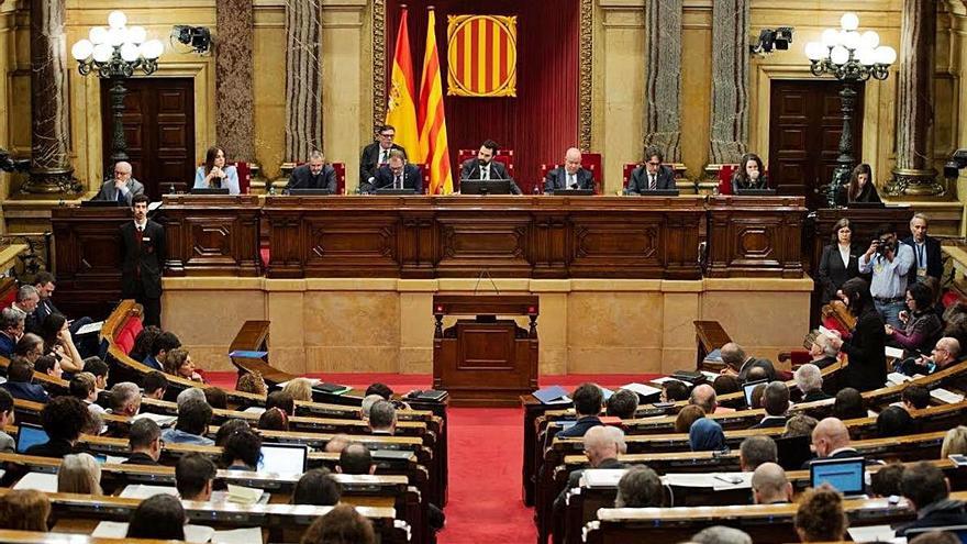 El Parlament de Catalunya en una foto d&#039;arxiu