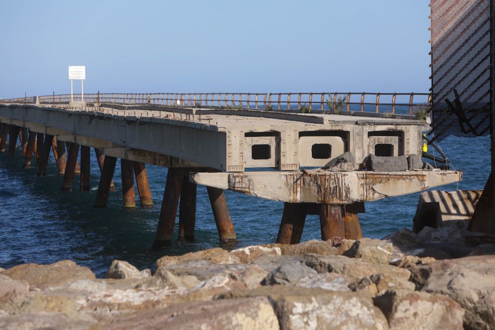 Pantalán del Port de Sagunt, desde 1975 hasta hoy