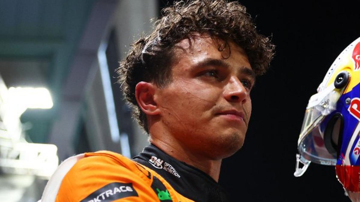 Lando Norris, tras su discreta clasificación en Las Vegas