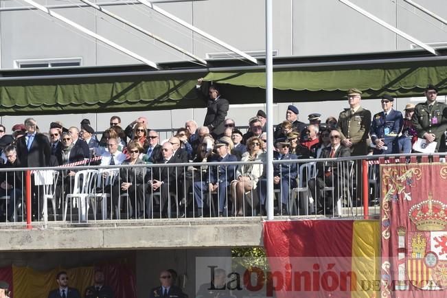 Homenaje al primer salto paracaidista militar en la Base Aérea de Alcantarilla