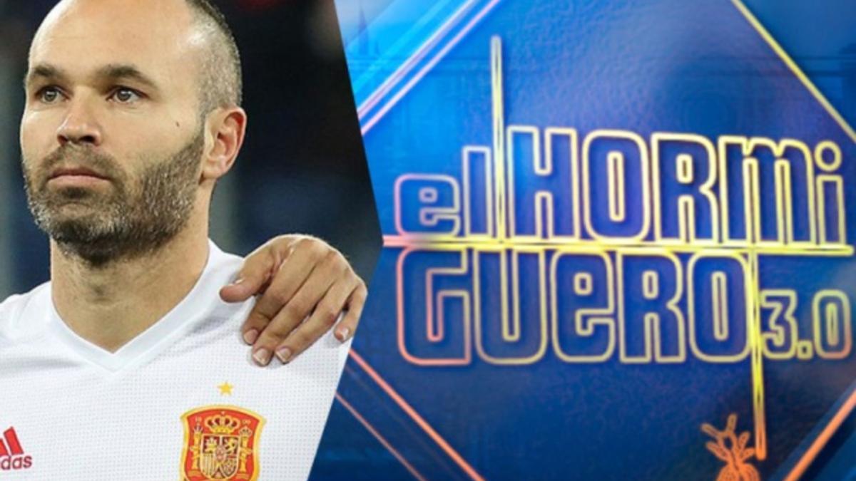 Andrés Iniesta, el próximo invitado de 'El Hormiguero'