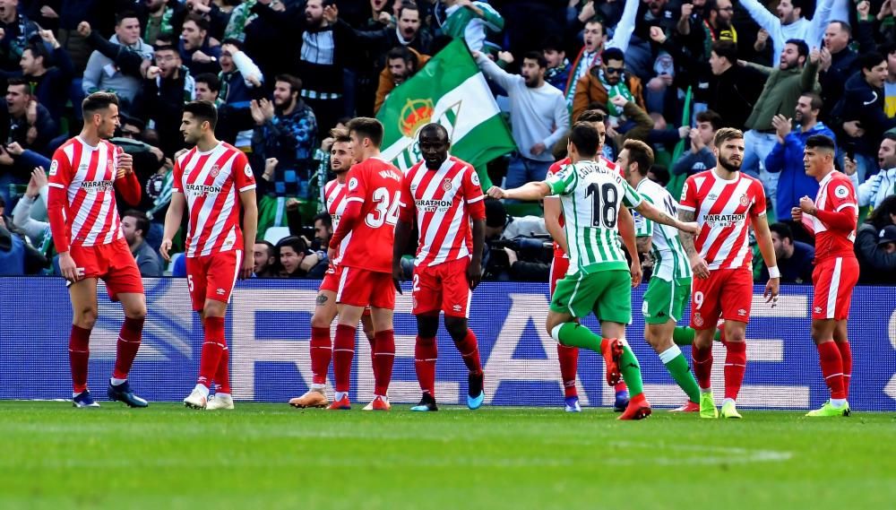 Les imatges del Betis - Girona