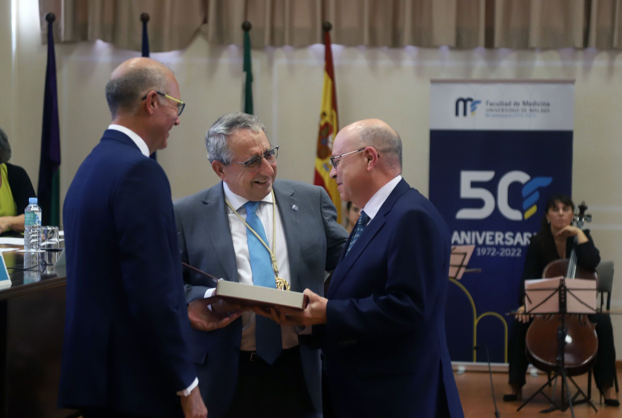 La celebración del 50 aniversario de la Facultad de Medicina, en imágenes