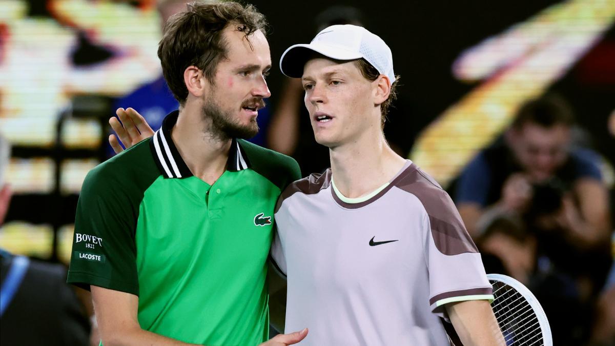 El ganador del Medvedev - Sinner será favorito al título en Flushing Meadows
