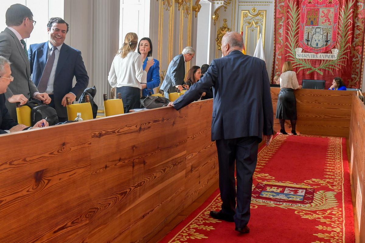 Último pleno del año 2023 en el Ayuntamiento de Las Palmas de Gran Canaria