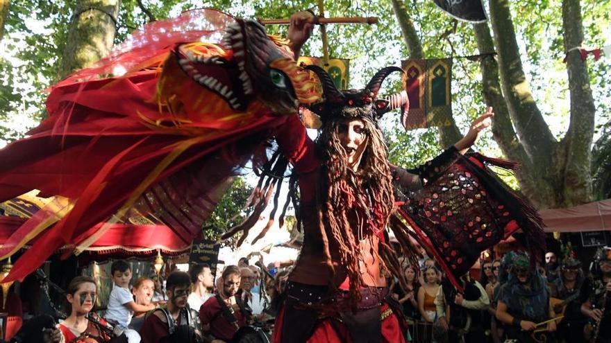 Feira das Marabillas en la Ciudad Vieja de A Coruña.