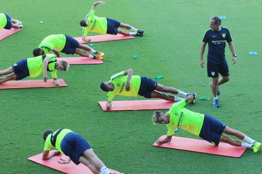 El conjunto de Míchel ya prepara el partido de la tercera jornada ante la UD Las Palmas