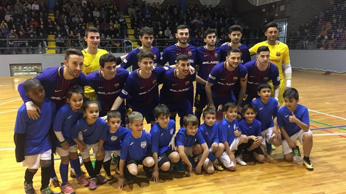 El Barça Lassa provocó el delirio en Balaguer