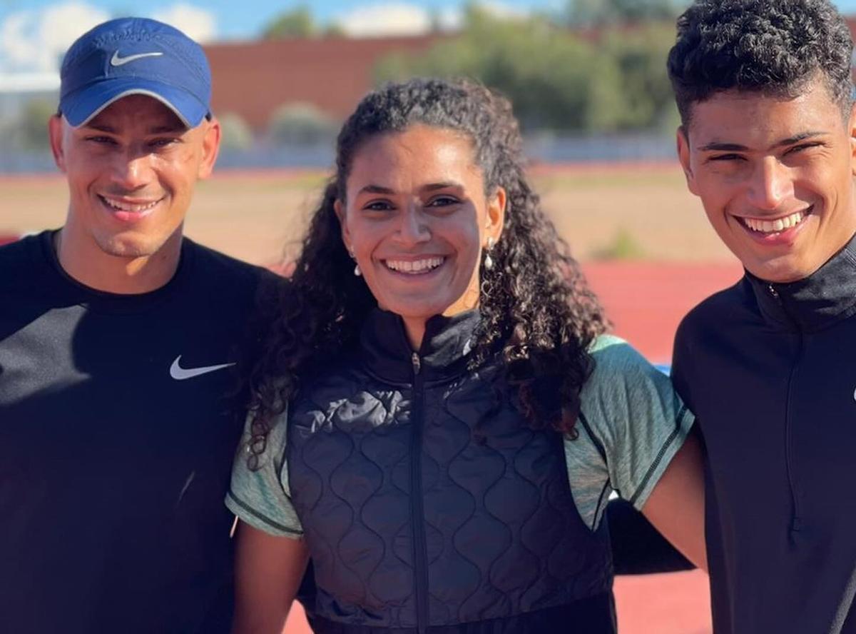 Los hermanos Abde, Suki y Monim El Khayami.
