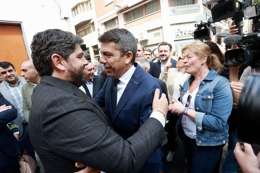 El acto del Scrats en Murcia contra el hachazo al Trasvase, en imágenes