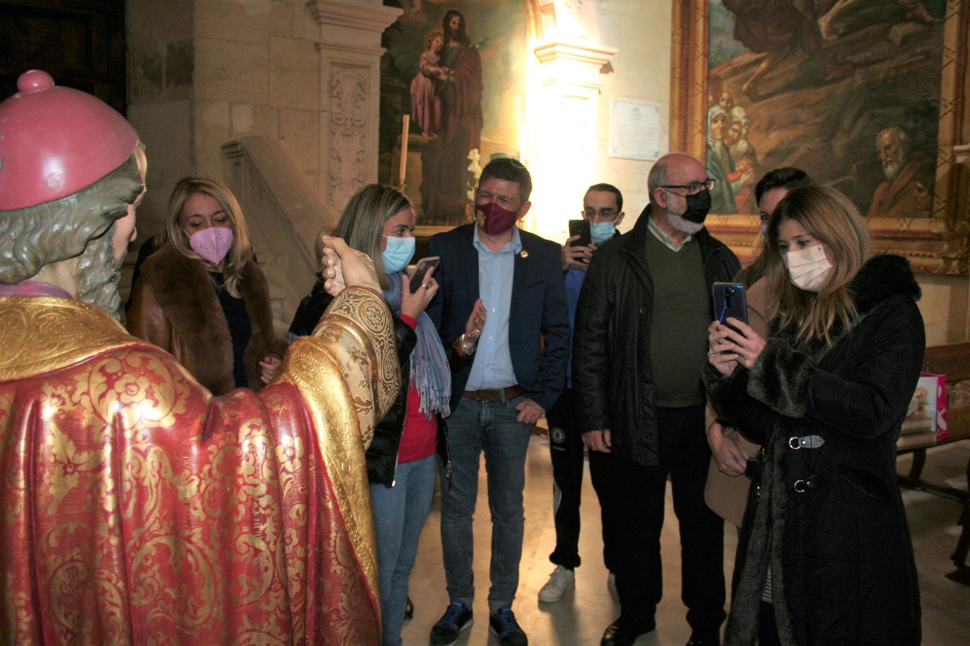 El Patrón de Lorca llega a la ciudad para presidir sus fiestas