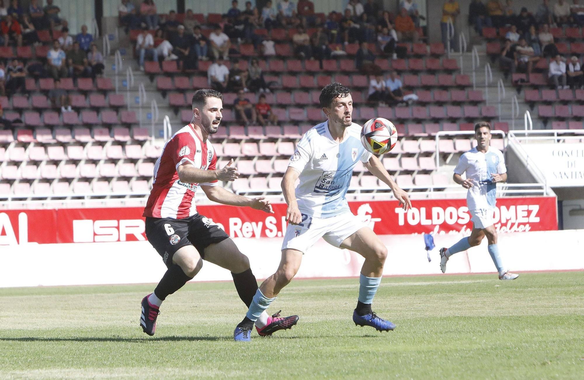 SD Compostela - Zamora CF: las imágenes del partido