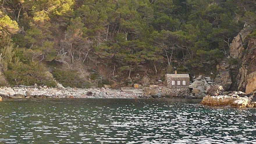 La cala del Cau de Tamariu, al municipi de Palafrugell.