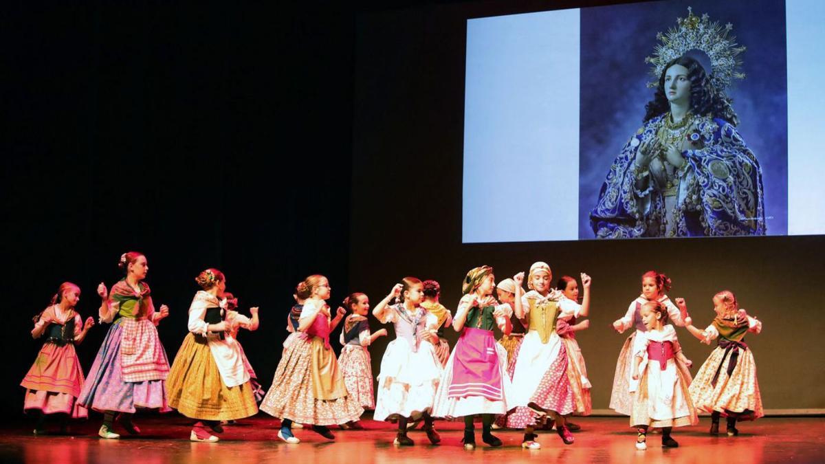 Imagen durante una de las exhibiciones de danza.