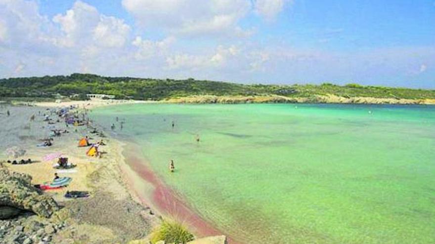 La playa de Son Saura situada entre Cap Gros y na Tortuga.  | FOMENT TURISME DE MENORCA