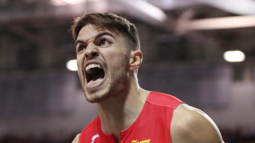 España logra la medalla de plata europea en el 4x400