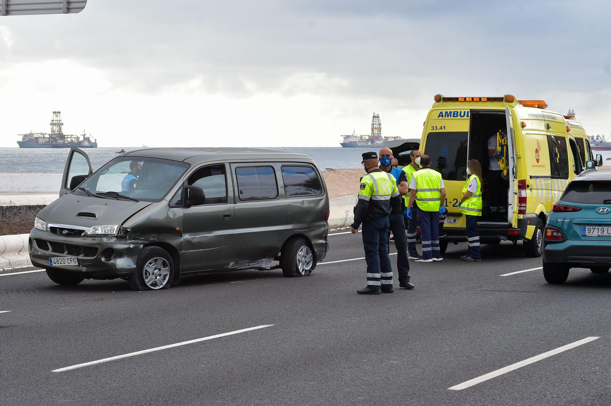 Accidente en la Avenida Marítima