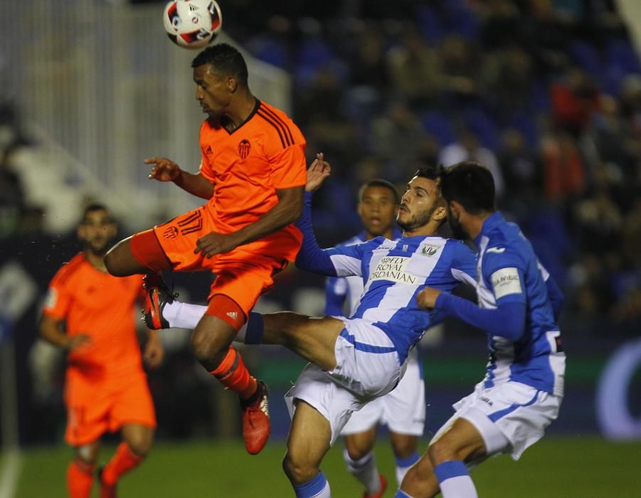 Las mejores imágenes del Leganés - Valencia CF