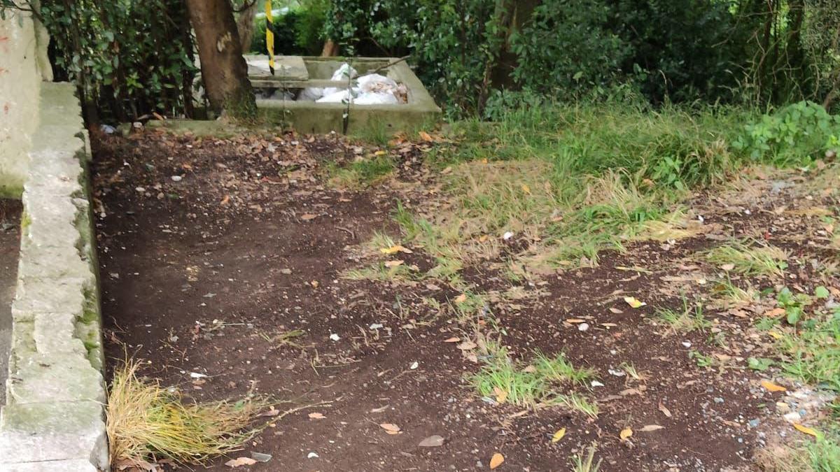 La zona que había provocado quejas, ya limpia