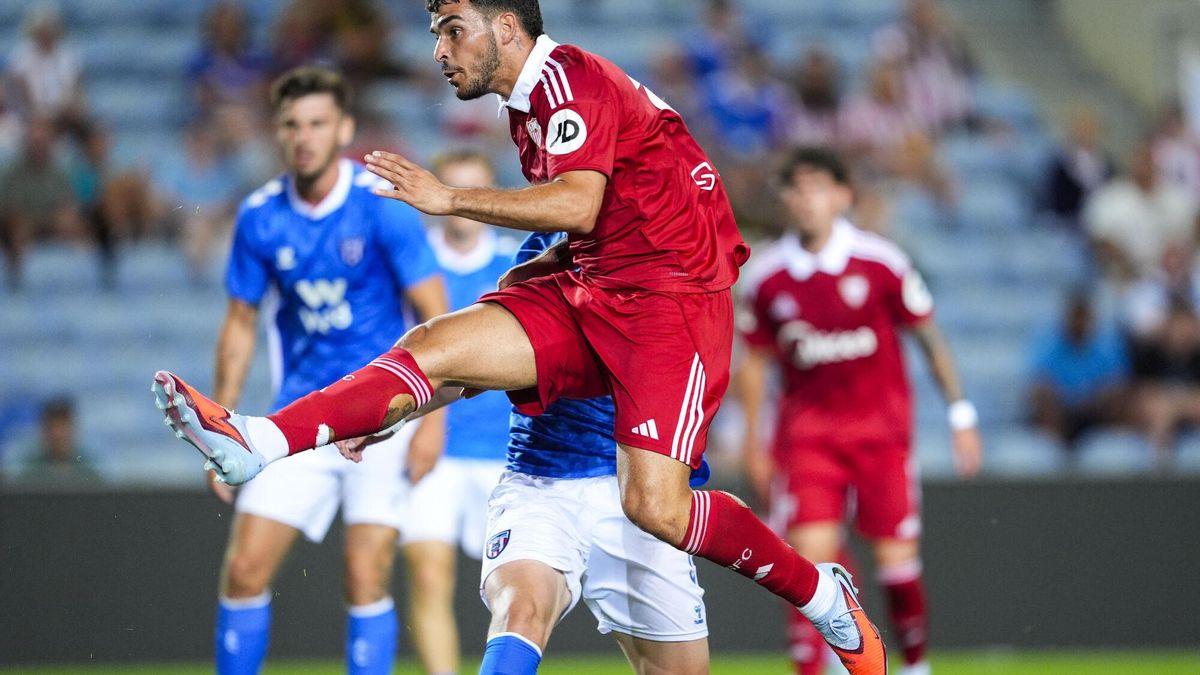 Isaac Romero del Sevilla FC.