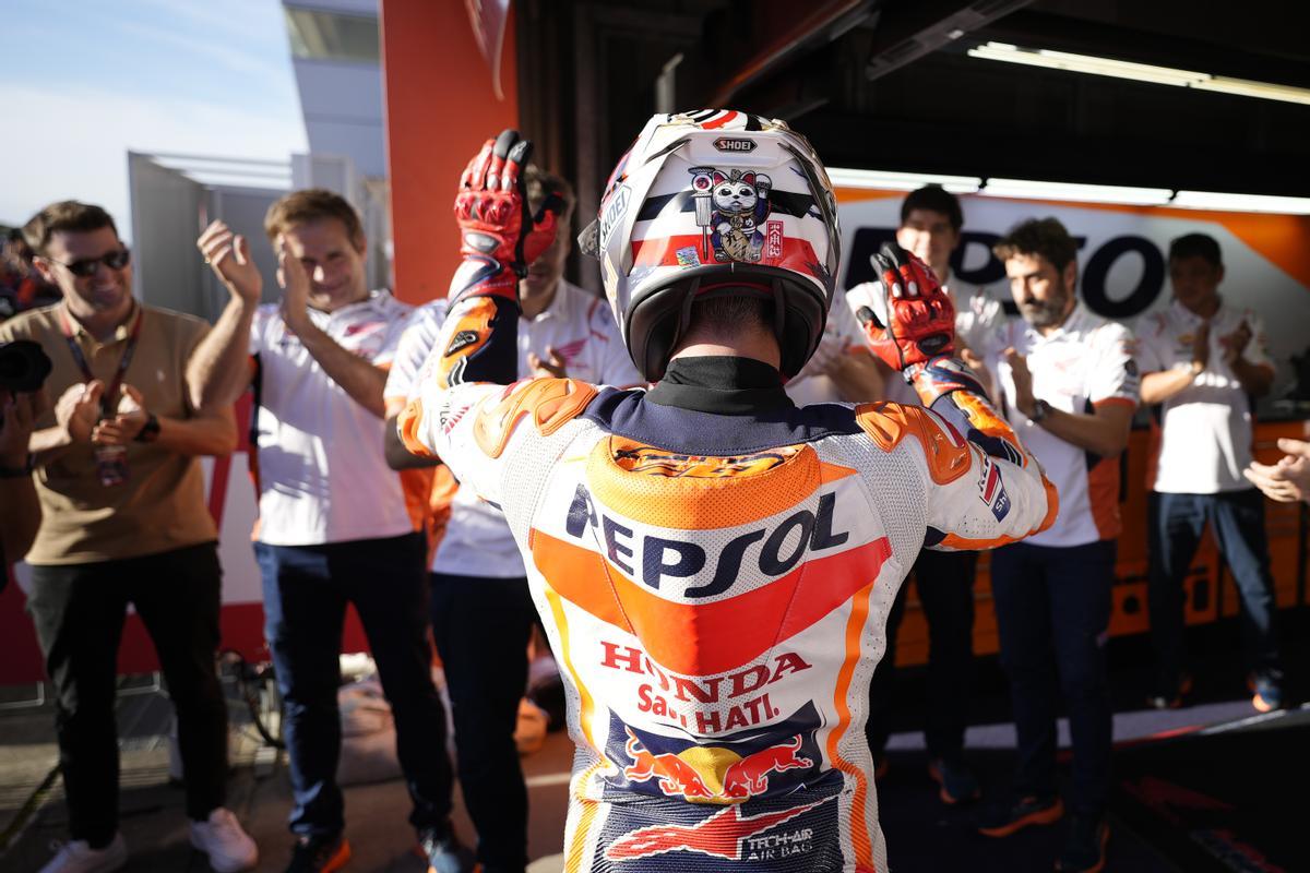 Exhibició de Márquez (4t) el dia que fracassen els favorits Exhibició de Márquez (4t) el dia que fracassen els favorits
