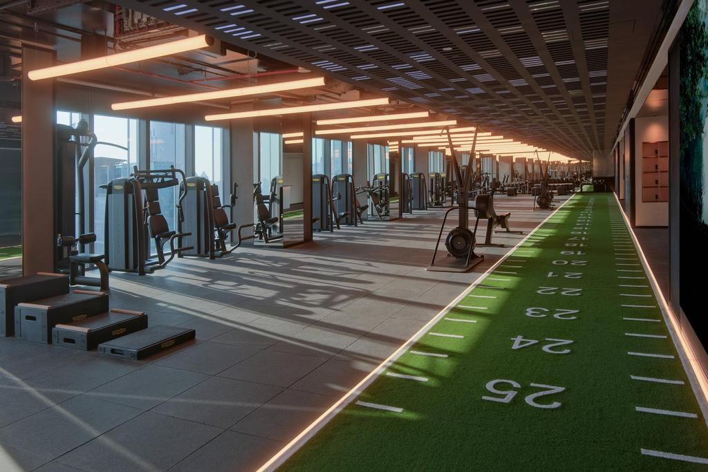Así luce el Fitness Lab del hotel