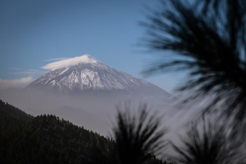 Nevada en el Teide