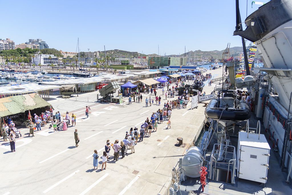 Día de las Fuerzas Armadas 2022 en Cartagena