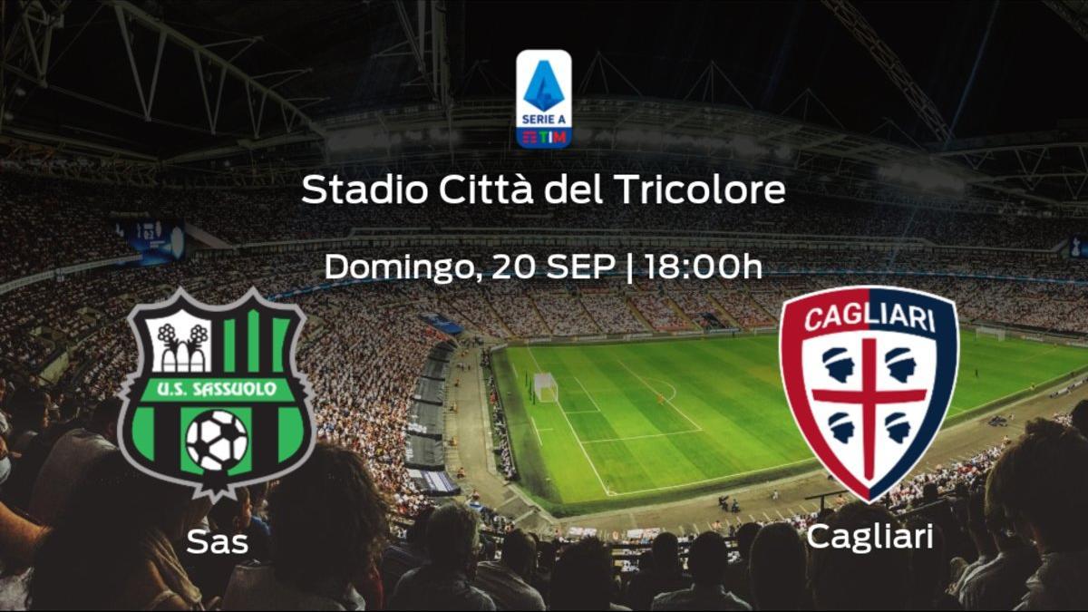 Previa del encuentro: primer partido del campeonato para el Sassuolo contra el Cagliari