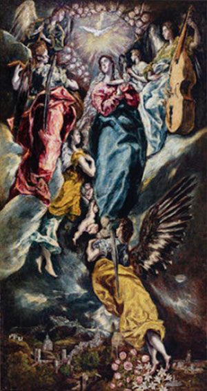 La Inmaculada del Greco de la Quinta del Pito.
