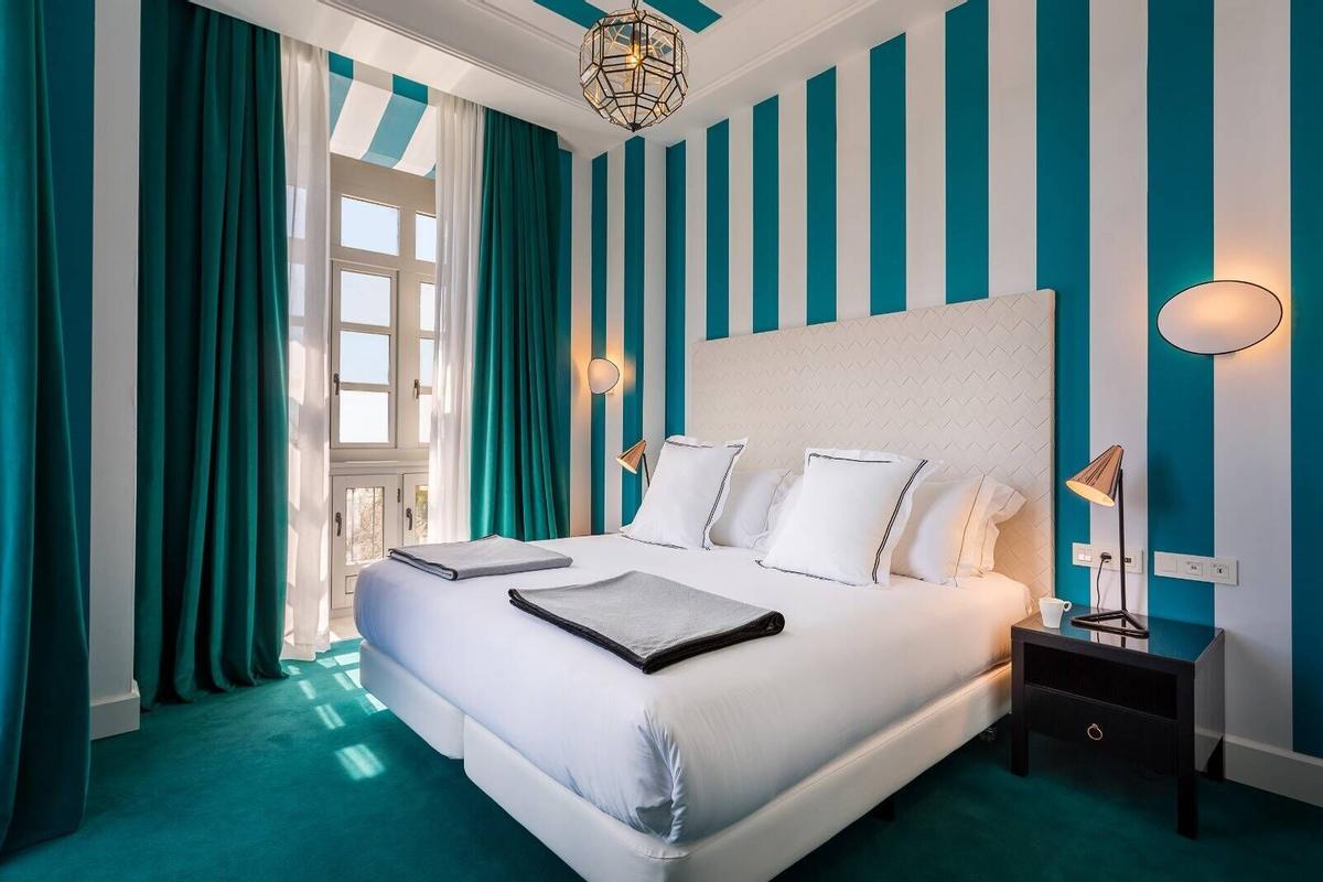 El hotel Room Mate Valeria, situado junto a la plaza de la Marina de Málaga capital.