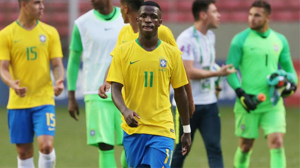 Vinicius Jr: "Solari me ayuda y estoy feliz en el Madrid"