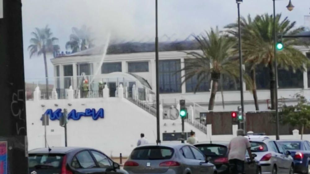 Incendio de la discoteca Akuarela Playa de València