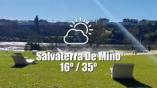 El tiempo en Salvaterra de Miño: previsión meteorológica para hoy, lunes 11 de agosto