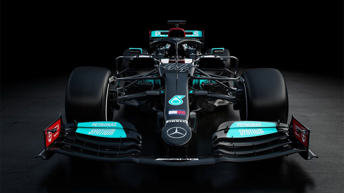 Imagen frontal del nuevo Mercedes