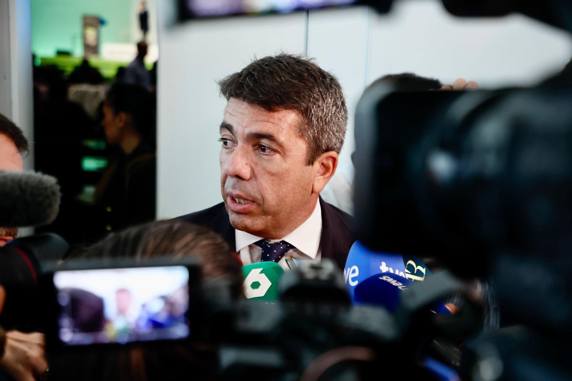 Primer acto de Carlos Mazón tras el funeral de Estado y los abucheos de las víctimas