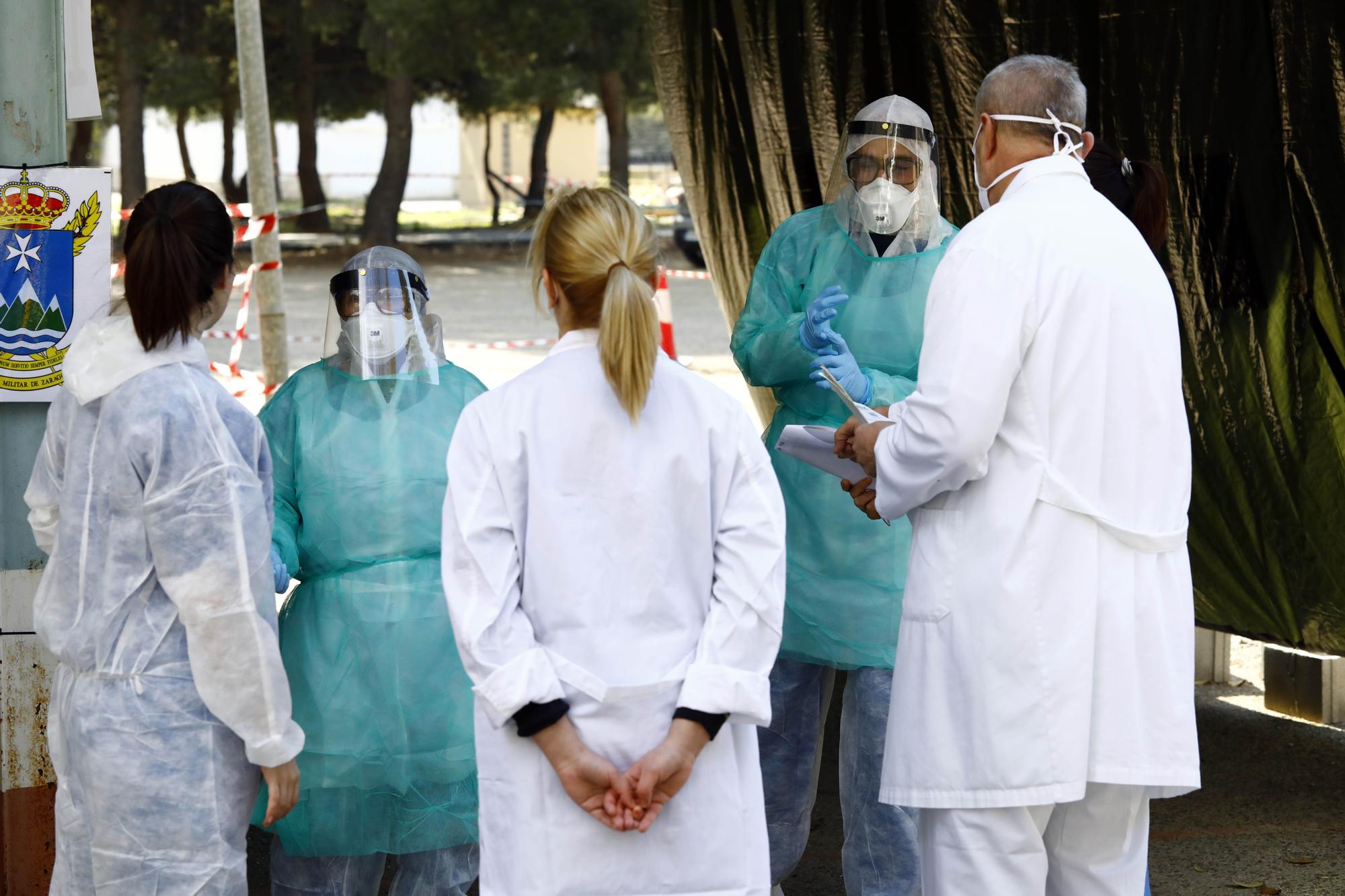 El AutoCovid ya está en marcha en el Hospital Militar