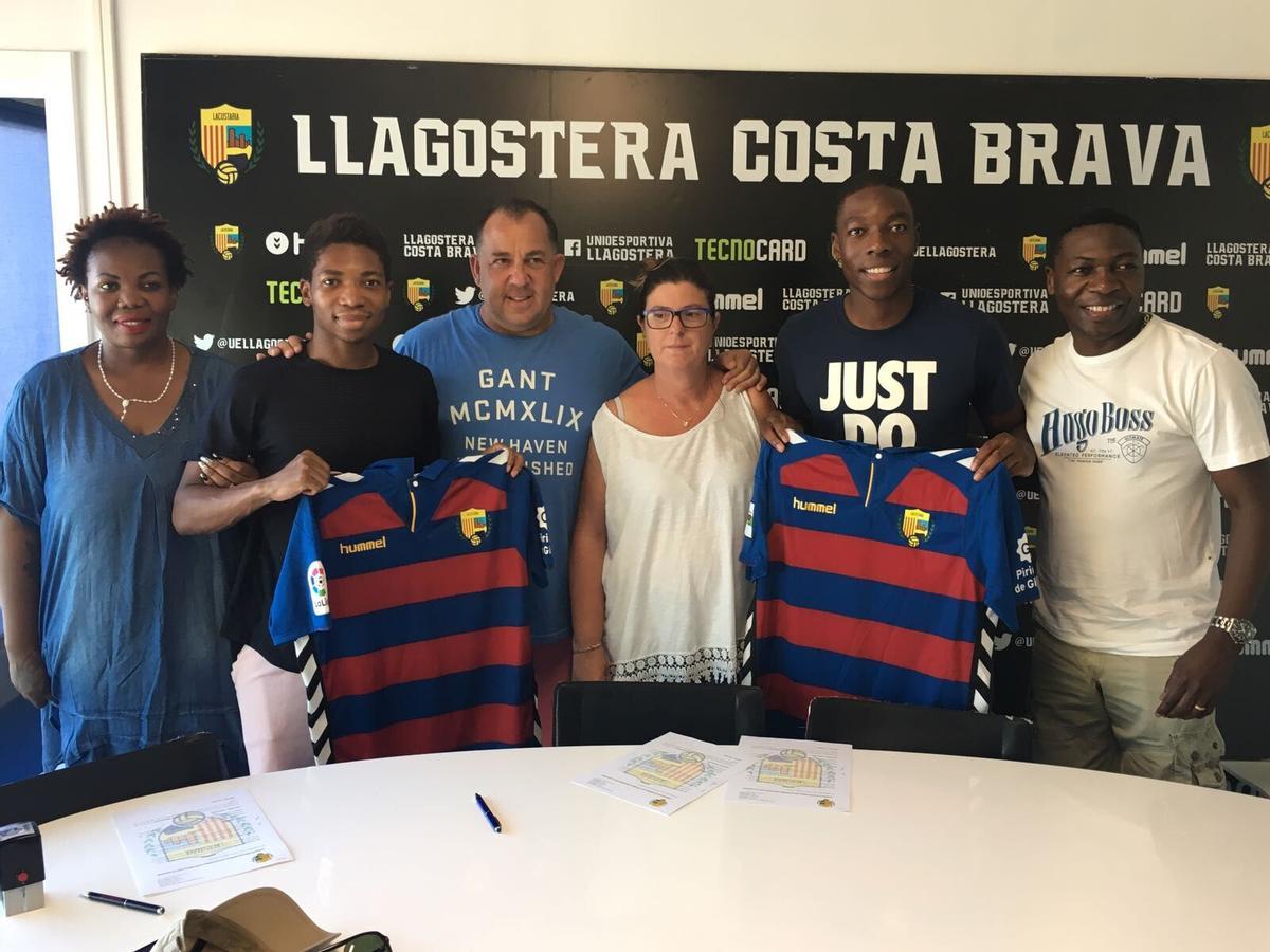 Lamisha Musonda, en el Llagostera