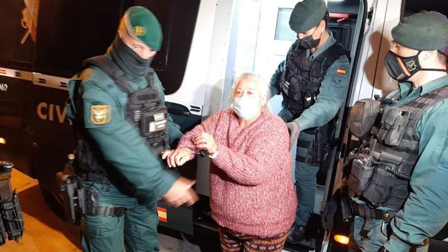 La Guardia Civil pone ante el juez in extremis a La Paca y al resto de detenidos en la redada