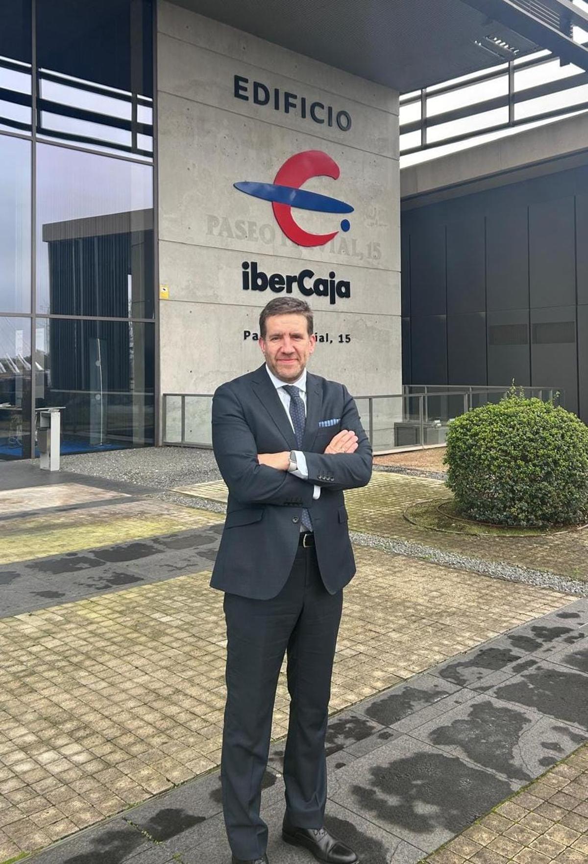 Roberto Ledesma, director territorial de Ibercaja en Extremadura.