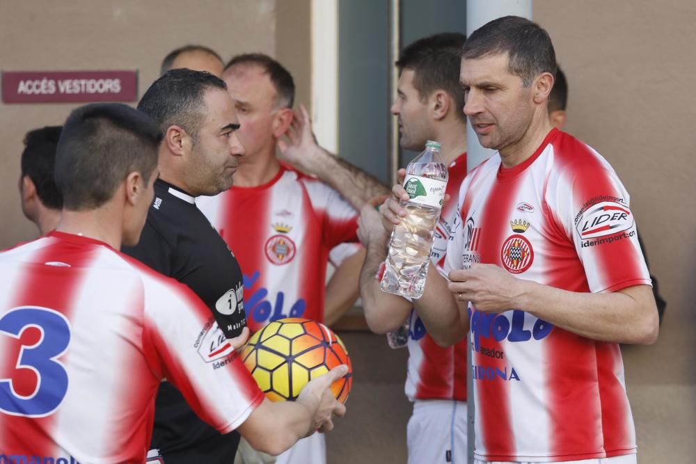 Partit benèfic entre veterans del Girona i el Figueres