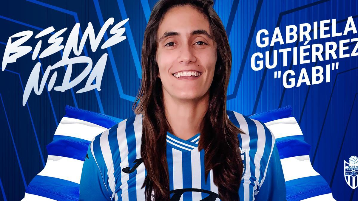 Gabi Gutiérrez ficha por el Atlético Baleares.