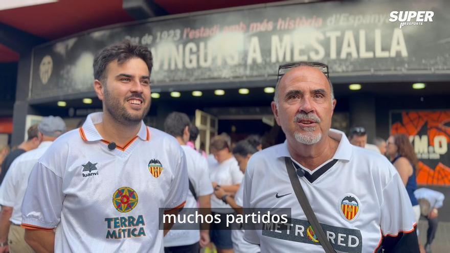 Rafa Gómez, padre e hijo valencianistas, sobre el adiós de Mestalla